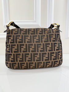 FENDI ZUCCA VITELLO CHEF CROSSBODY BAG