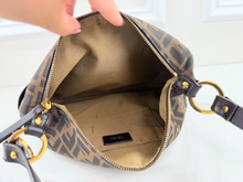 FENDI ZUCCA VITELLO CHEF CROSSBODY BAG