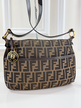 FENDI ZUCCA VITELLO CHEF CROSSBODY BAG