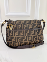 FENDI ZUCCA VITELLO CHEF CROSSBODY BAG