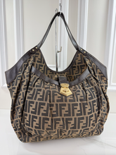 FENDI ZUCCA LARGE CHEF HOBO TOTE