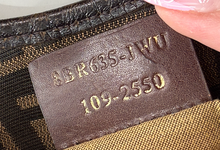 FENDI ZUCCA LARGE CHEF HOBO TOTE