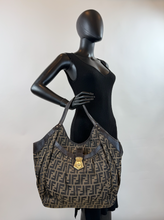 FENDI ZUCCA LARGE CHEF HOBO TOTE