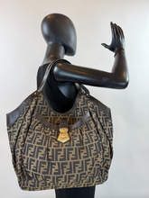 FENDI ZUCCA LARGE CHEF HOBO TOTE