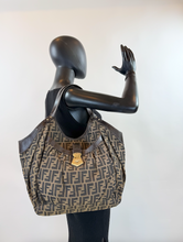 FENDI ZUCCA LARGE CHEF HOBO TOTE