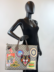 GUCCI GG COURRIER CONVERTIBLE TOTE / CROSSBODY (LARGE) LIMITED EDITION
