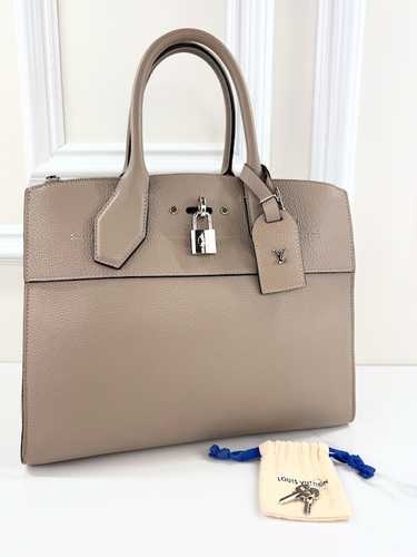 LOUIS VUITTON TAURILLON CITY STEAMER MM GALET