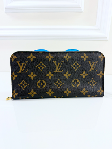 LOUIS VUITTION WALLET INSOLITE (BLUE)