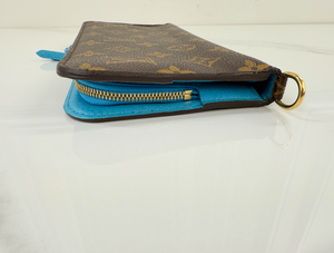 LOUIS VUITTION WALLET INSOLITE (BLUE)