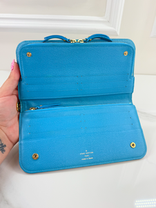 LOUIS VUITTION WALLET INSOLITE (BLUE)