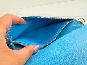 LOUIS VUITTION WALLET INSOLITE (BLUE)