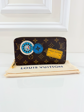 LOUIS VUITTON WALLET ZIPPY "WORLD TOUR" LIMITED EDITION