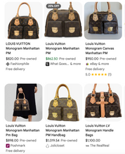 LOUIS VUITTON MANHATTAN PM