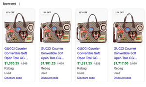 GUCCI GG COURRIER CONVERTIBLE TOTE / CROSSBODY (LARGE) LIMITED EDITION