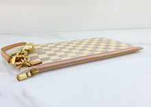 LOUIS VUITTON NEVERFULL POCHETTE CLUTCH MM AZUR (PINK)