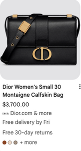 DIOR MONTAIGNE 30 MICRO MINI MULTICOLOR CROSSBODY LIMITED EDITION
