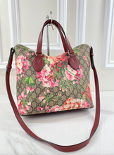 GUCCI BLOOMS LINEA A FOLDOVER TOTE