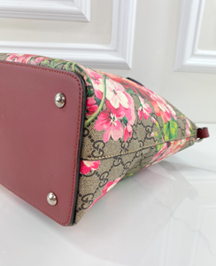 GUCCI BLOOMS LINEA A FOLDOVER TOTE