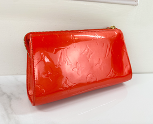LOUIS VUITTON VERNIS TROUSSE COSMETIC POUCH