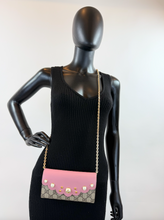 GUCCI GG MINI PEONY PEARLY WALLET / WOC LIMITED EDITION