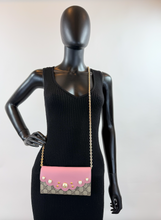 GUCCI GG MINI PEONY PEARLY WALLET / WOC LIMITED EDITION