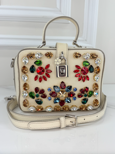 DOLCE & GABBANA DAUPHINE CRYSTAL EMBELLISHED BOX LIMITED EDITION