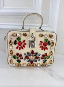 DOLCE & GABBANA DAUPHINE CRYSTAL EMBELLISHED BOX LIMITED EDITION