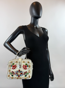 DOLCE & GABBANA DAUPHINE CRYSTAL EMBELLISHED BOX LIMITED EDITION