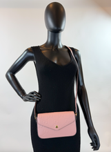 GUCCI GG POCHETTE DEBOSSED CROSSBODY DUSTY ROSE (BRAND NEW)