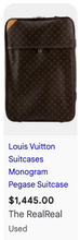 LOUIS VUITTON PEGASE 70 ROLLING LUGGAGE