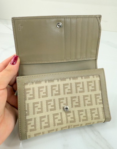 *COMBO DEAL* FENDI ZUCCHINO MAMMA BAGUETTE + WALLET