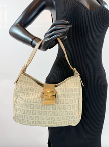 *COMBO DEAL* FENDI ZUCCHINO MAMMA BAGUETTE + WALLET