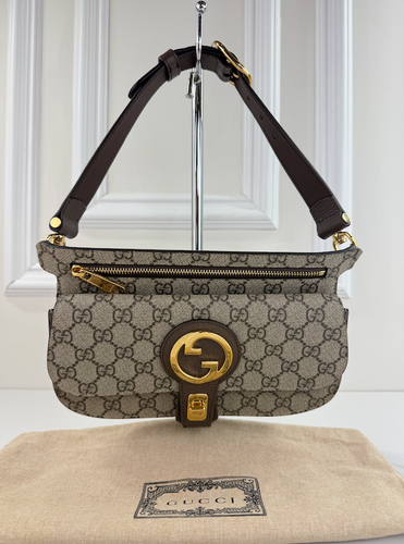 GUCCI BLONDIE FLAP POCKET BELT BAG / SHOULDER BAG (BRAND NEW)