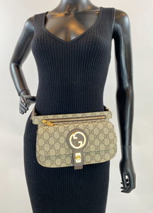 GUCCI BLONDIE FLAP POCKET BELT BAG / SHOULDER BAG (BRAND NEW)