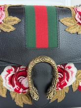 GUCCI DIONYSUS FLORAL WEB EMBROIDERED LARGE