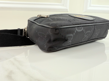 GUCCI NYLON "OFF THE GRID" BELT BAG (BLACK)