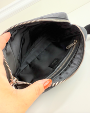 GUCCI NYLON "OFF THE GRID" BELT BAG (BLACK)