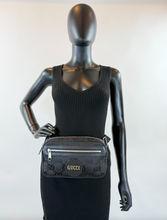 GUCCI NYLON "OFF THE GRID" BELT BAG (BLACK)