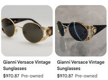 VERSACE SUNGLASSES VINTAGE GIANNI MEDUSA S65