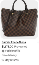 LOUIS VUITTON SIENA GM