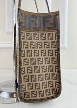 FENDI ZUCCHINO & ZUCCA SMALL SHOPPING TOTE