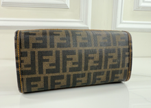 FENDI ZUCCHINO & ZUCCA SMALL SHOPPING TOTE