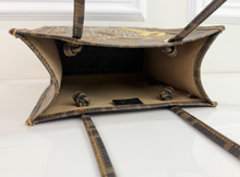 FENDI ZUCCHINO & ZUCCA SMALL SHOPPING TOTE