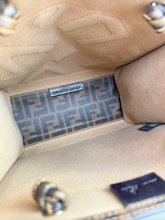 FENDI ZUCCHINO & ZUCCA SMALL SHOPPING TOTE