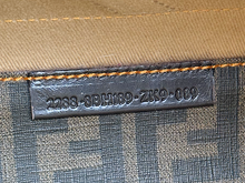 FENDI ZUCCHINO & ZUCCA SMALL SHOPPING TOTE