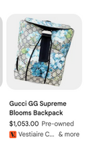 GUCCI GG BLOOMS BUCKLE BACKPACK
