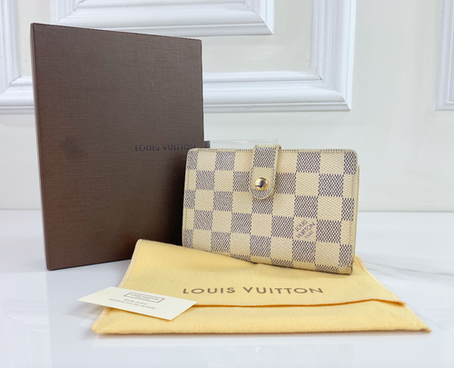LOUIS VUITTON WALLET COMPACT VIENNOIS AZUR