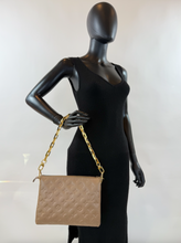 LOUIS VUITTON COUSSIN BAG PM LAMBSKIN TAUPE