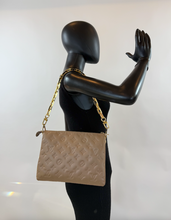 LOUIS VUITTON COUSSIN BAG PM LAMBSKIN TAUPE