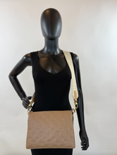LOUIS VUITTON COUSSIN BAG PM LAMBSKIN TAUPE